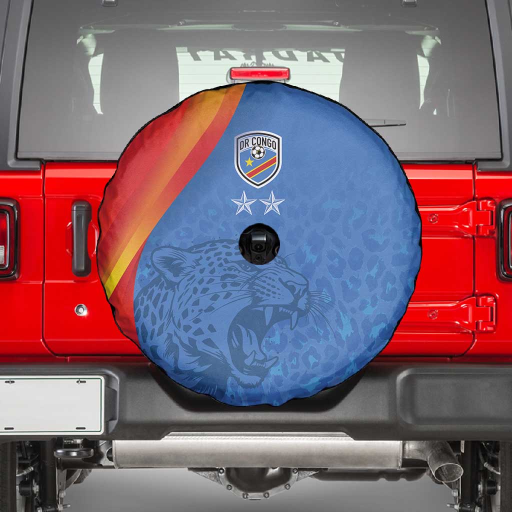 DR Congo Football 2026 Spare Tire Cover Les Leopards - Glory Upon Glory - African Pride