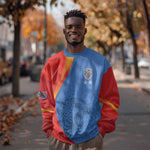 DR Congo Football 2026 Custom Sweatshirt Les Leopards - Glory Upon Glory - African Pride