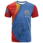 DR Congo Football 2026 Custom T shirt Les Leopards - Glory Upon Glory LT7
