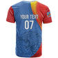 DR Congo Football 2026 Custom T shirt Les Leopards - Glory Upon Glory LT7