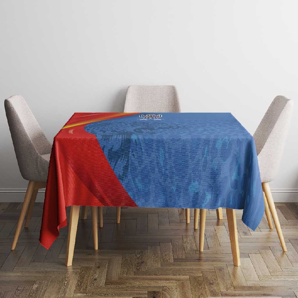 DR Congo Football 2026 Tablecloth Les Leopards - Glory Upon Glory - African Pride