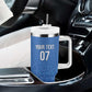 DR Congo Football 2026 Custom Tumbler With Handle Les Leopards - Glory Upon Glory - African Pride