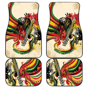 Reggae Soul B.Marley Grungy Car Mats Get Up Stand Up - African Pride
