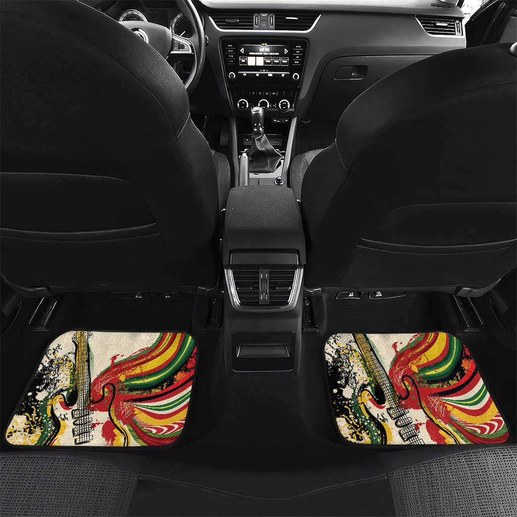 Reggae Soul B.Marley Grungy Car Mats Get Up Stand Up - African Pride