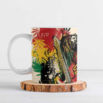 Reggae Soul B.Marley Grungy Ceramic Mug Get Up Stand Up - African Pride