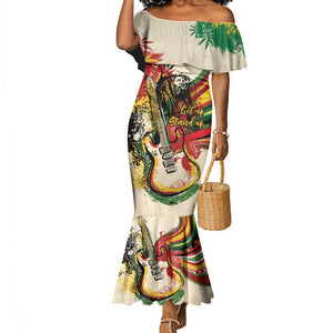 Reggae Soul B.Marley Grungy Mermaid Dress Get Up Stand Up - African Pride