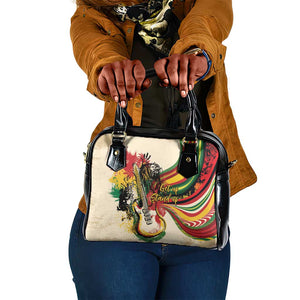 Reggae Soul B.Marley Grungy Shoulder Handbag Get Up Stand Up - African Pride