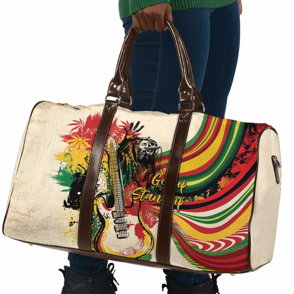Reggae Soul B.Marley Grungy Travel Bag Get Up Stand Up - African Pride