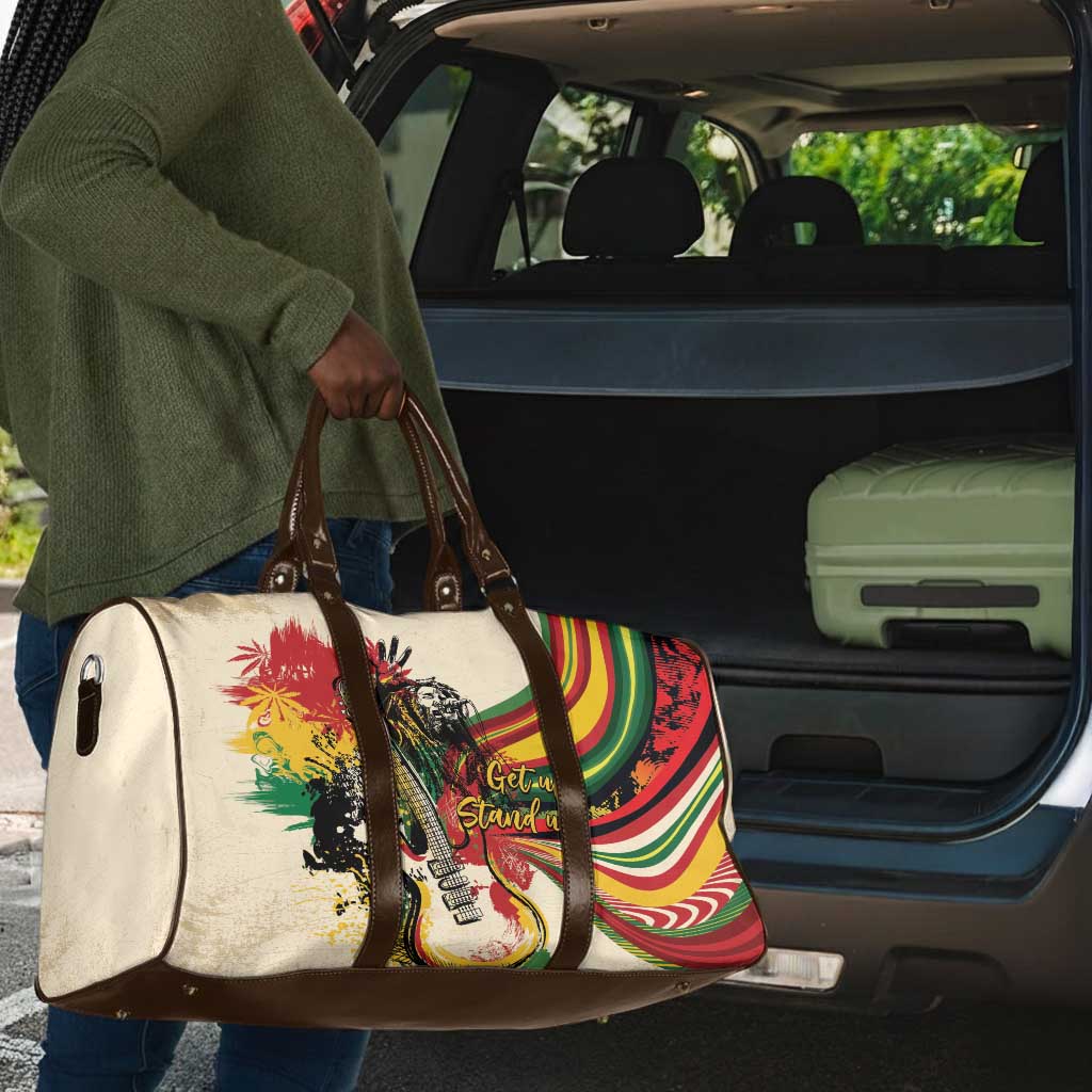 Reggae Soul B.Marley Grungy Travel Bag Get Up Stand Up - African Pride