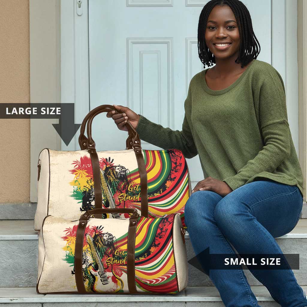 Reggae Soul B.Marley Grungy Travel Bag Get Up Stand Up - African Pride
