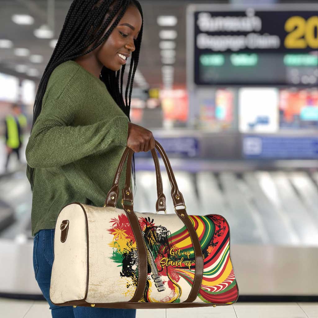 Reggae Soul B.Marley Grungy Travel Bag Get Up Stand Up - African Pride
