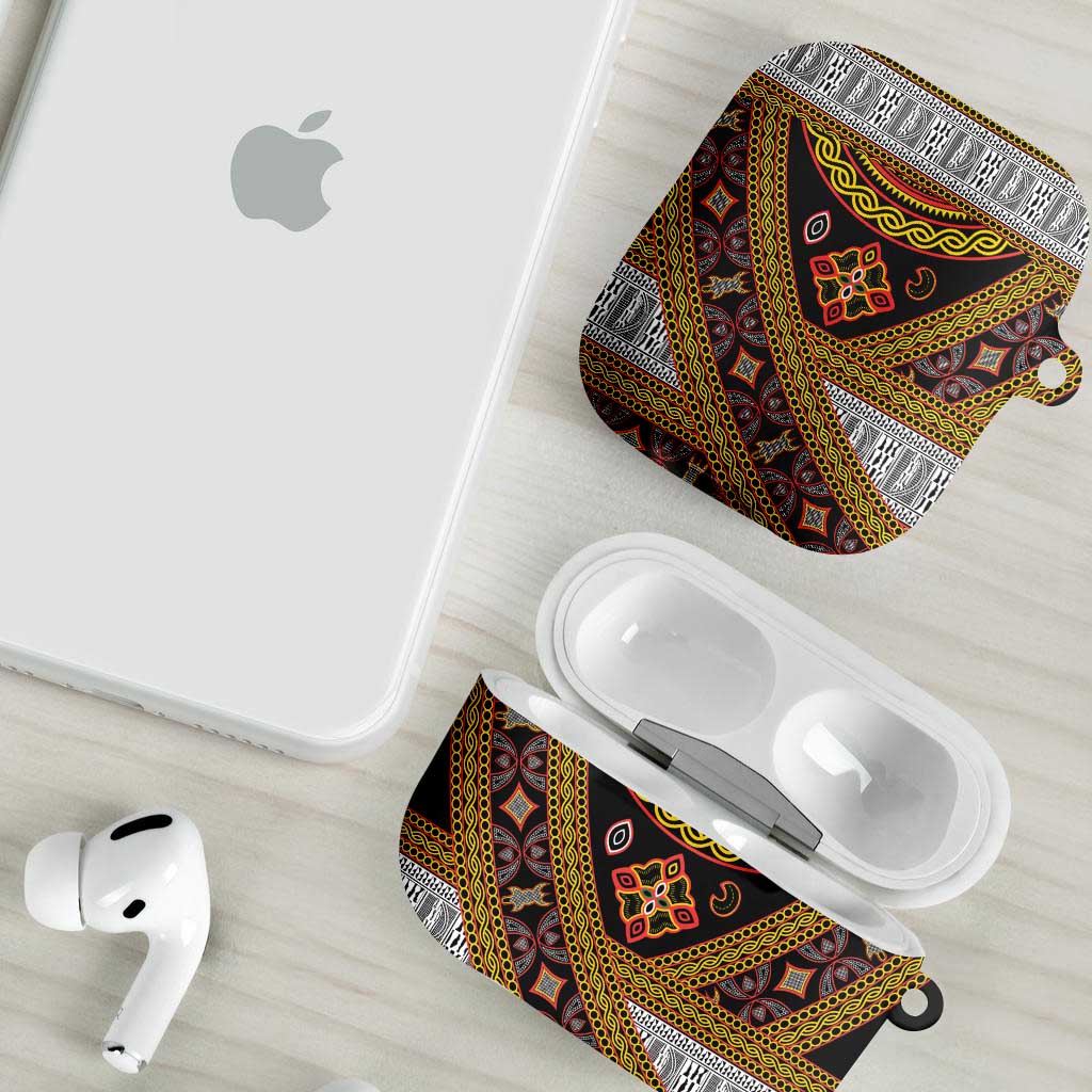 Cameroon Bamenda Toghu Inspired AirPods Case Classic Motifs