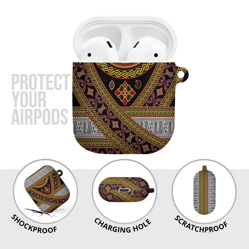 Cameroon Bamenda Toghu Inspired AirPods Case Classic Motifs