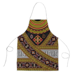 Cameroon Bamenda Toghu Inspired Apron Classic Motifs