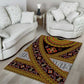 Cameroon Bamenda Toghu Inspired Area Rug Classic Motifs