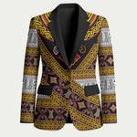 Cameroon Bamenda Toghu Inspired Blazer Classic Motifs
