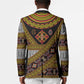 Cameroon Bamenda Toghu Inspired Blazer Classic Motifs