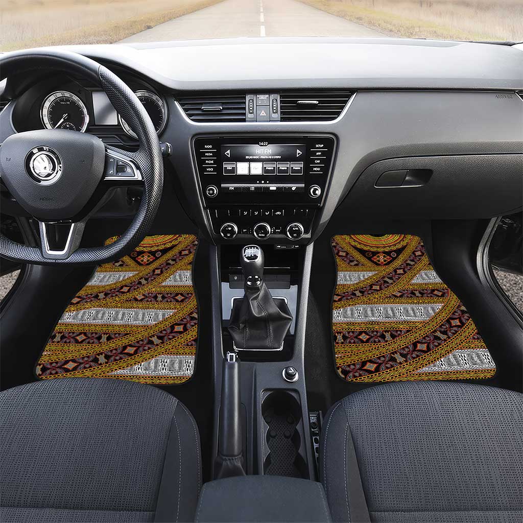 Cameroon Bamenda Toghu Inspired Car Mats Classic Motifs