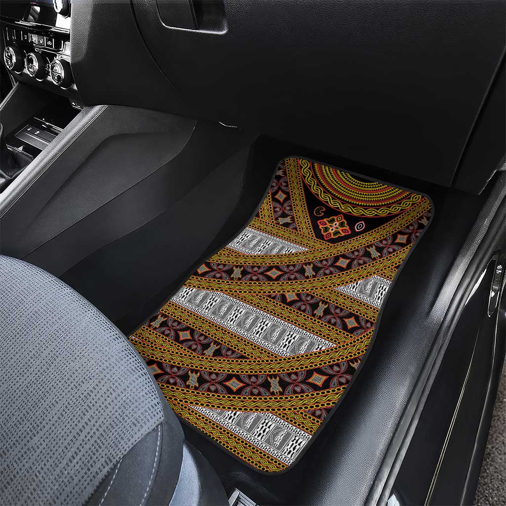 Cameroon Bamenda Toghu Inspired Car Mats Classic Motifs