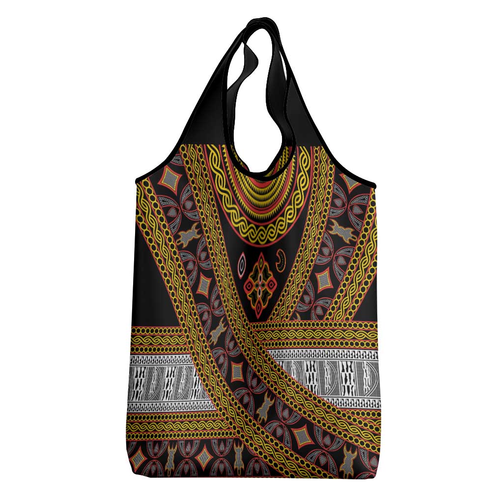 Cameroon Bamenda Toghu Inspired Grocery Bag Classic Motifs