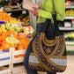 Cameroon Bamenda Toghu Inspired Grocery Bag Classic Motifs
