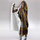 Cameroon Bamenda Toghu Inspired Hooded Blanket Classic Motifs