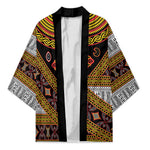 Cameroon Bamenda Toghu Inspired Kimono Classic Motifs