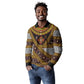 Cameroon Bamenda Toghu Inspired Long Sleeve Polo Shirt Classic Motifs