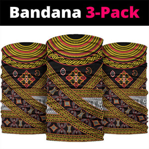 Cameroon Bamenda Toghu Inspired Neck Gaiter Classic Motifs