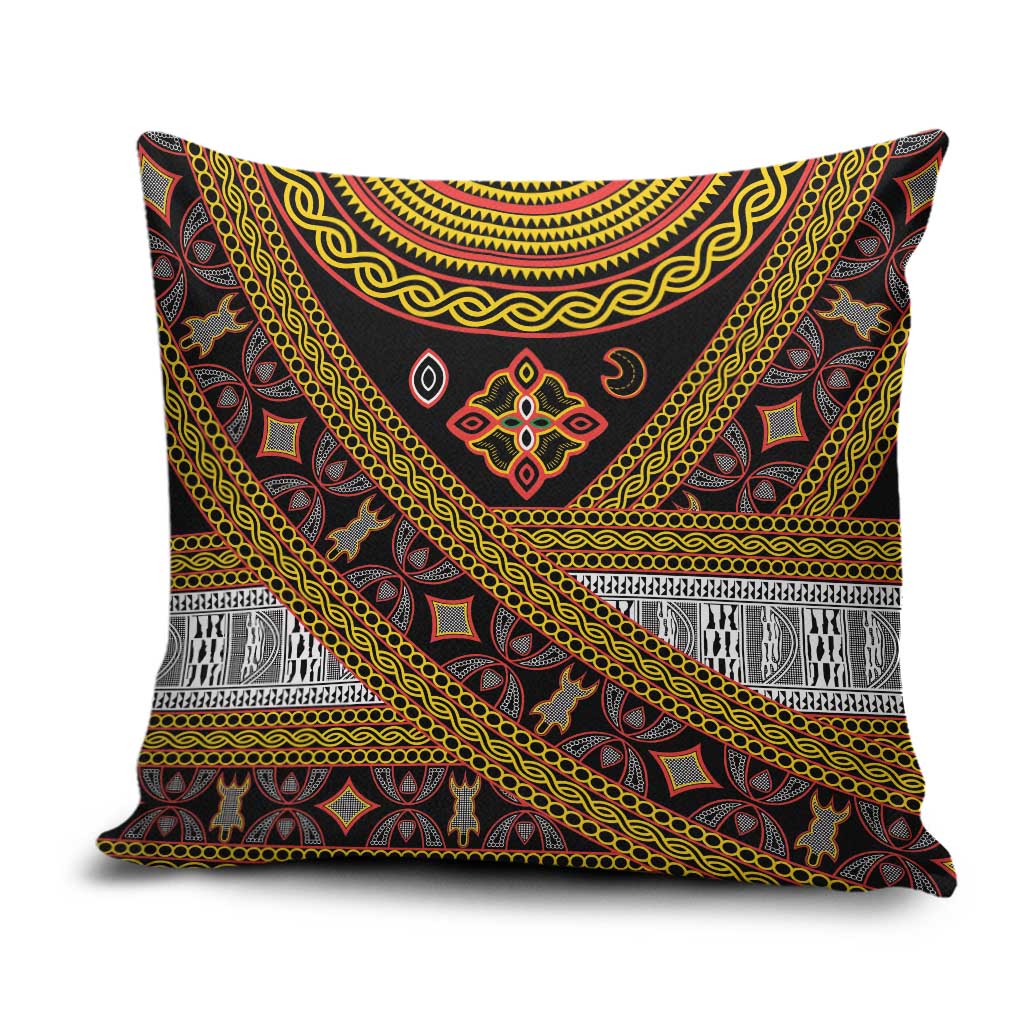 Cameroon Bamenda Toghu Inspired Pillow Cover Classic Motifs