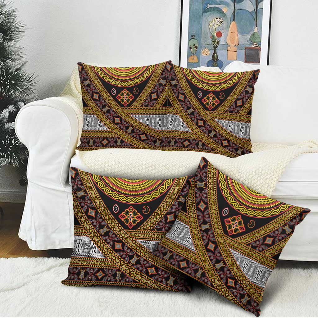 Cameroon Bamenda Toghu Inspired Pillow Cover Classic Motifs