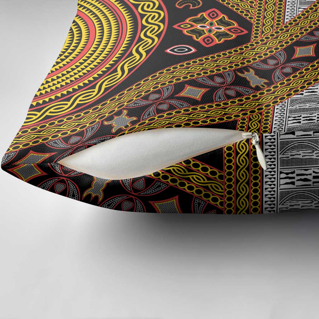 Cameroon Bamenda Toghu Inspired Pillow Cover Classic Motifs
