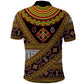 Cameroon Bamenda Toghu Inspired Polo Shirt Classic Motifs