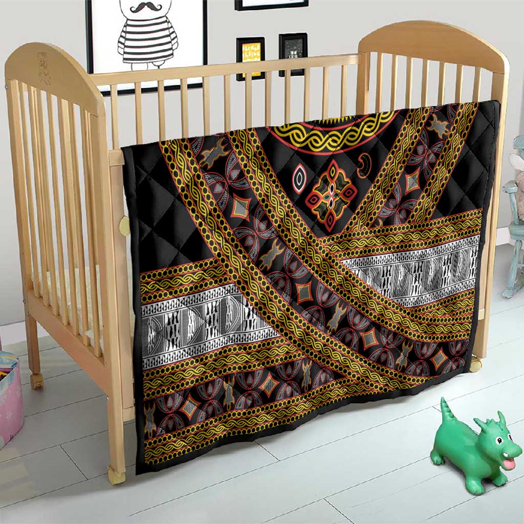 Cameroon Bamenda Toghu Inspired Quilt Classic Motifs