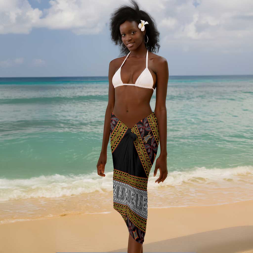 Cameroon Bamenda Toghu Inspired Sarong Classic Motifs