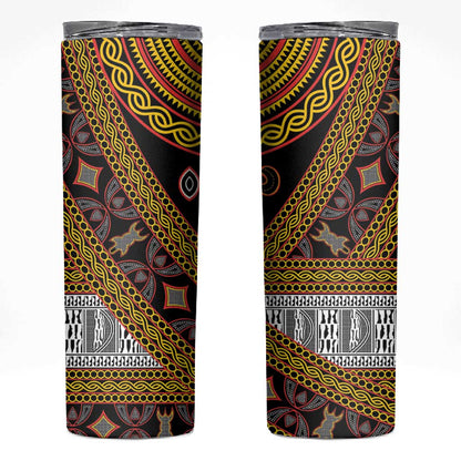 Cameroon Bamenda Toghu Inspired Skinny Tumbler Classic Motifs