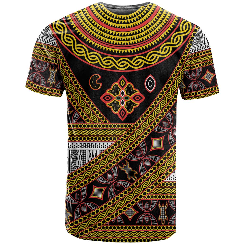 Cameroon Bamenda Toghu Inspired T shirt Classic Motifs