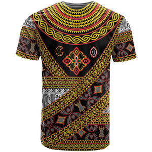Cameroon Bamenda Toghu Inspired T shirt Classic Motifs