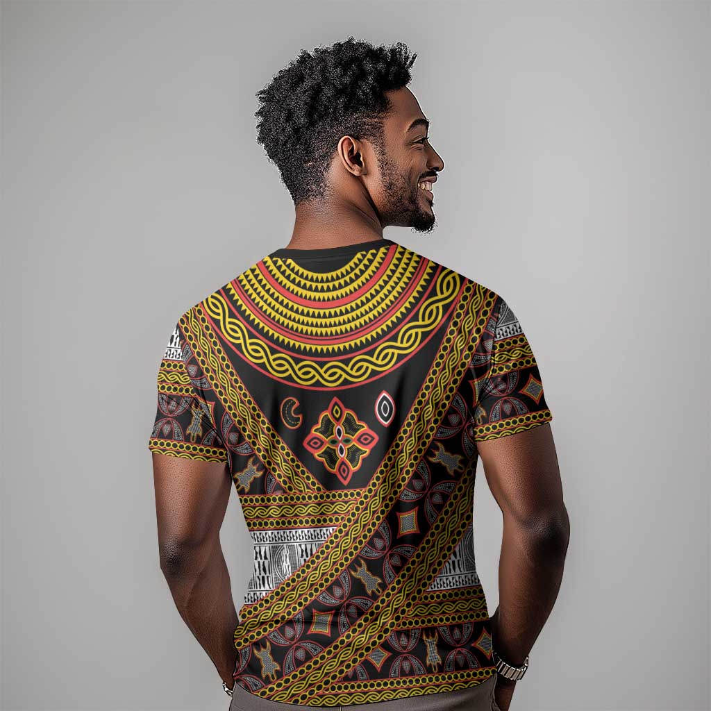 Cameroon Bamenda Toghu Inspired T shirt Classic Motifs