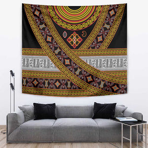 Cameroon Bamenda Toghu Inspired Tapestry Classic Motifs