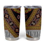 Cameroon Bamenda Toghu Inspired Tumbler Cup Classic Motifs