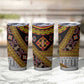 Cameroon Bamenda Toghu Inspired Tumbler Cup Classic Motifs