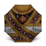 Cameroon Bamenda Toghu Inspired Umbrella Classic Motifs
