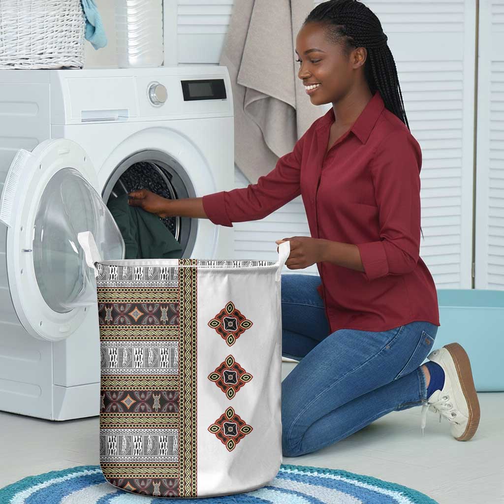 Cameroon Ndop Atoghu Inspired Laundry Basket