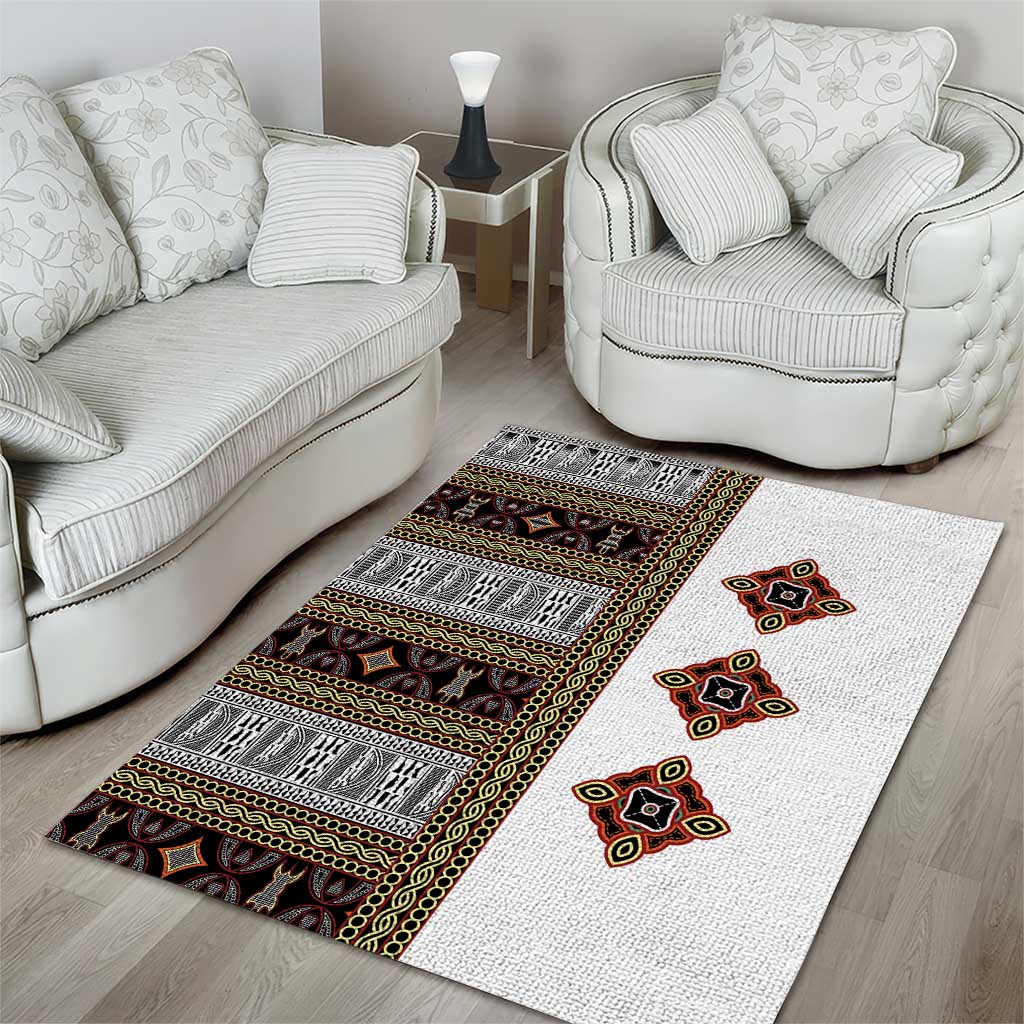 Cameroon Ndop Atoghu Inspired Area Rug