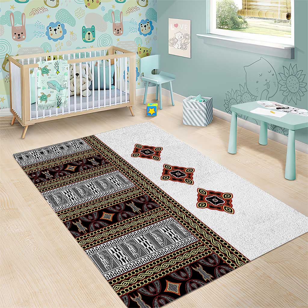 Cameroon Ndop Atoghu Inspired Area Rug
