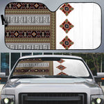 Cameroon Ndop Atoghu Inspired Auto Sun Shade