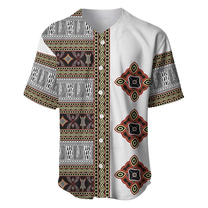 Cameroon Ndop Atoghu Inspired Baseball Jersey