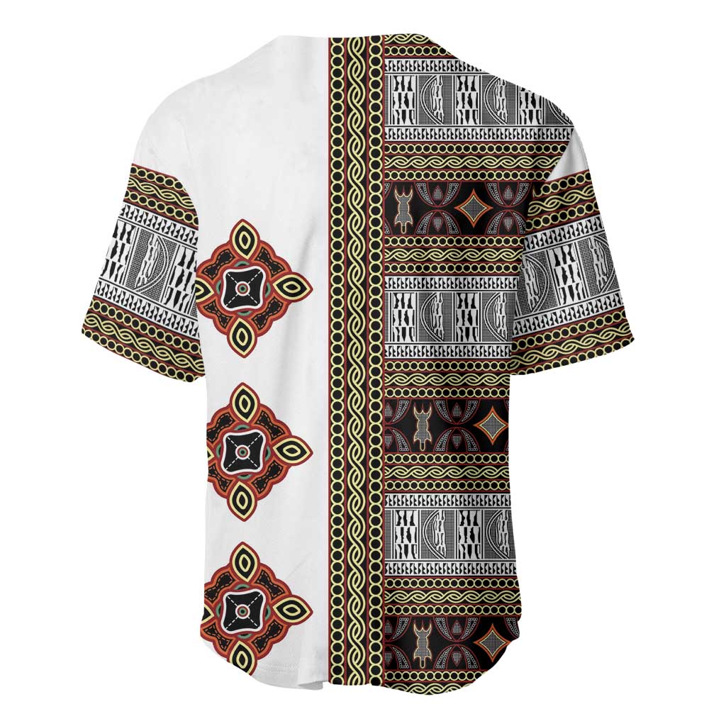 Cameroon Ndop Atoghu Inspired Baseball Jersey