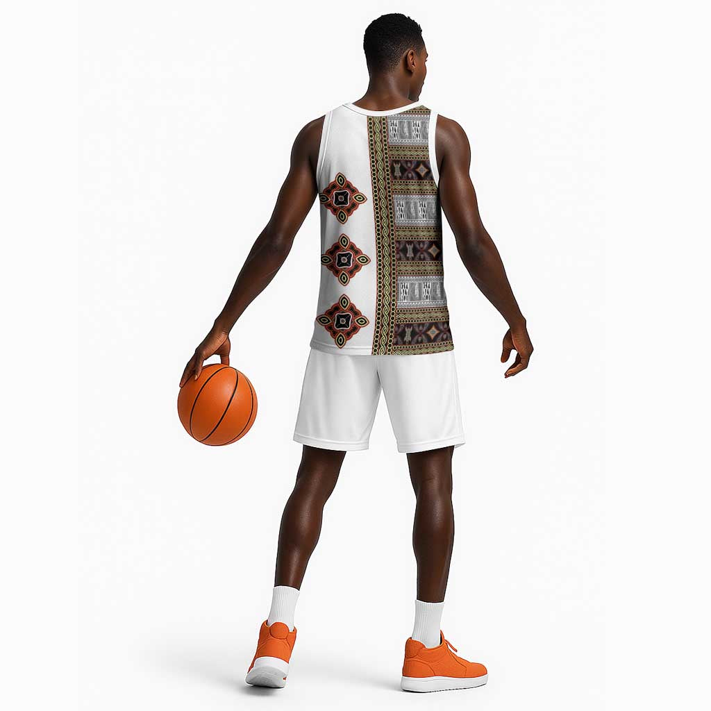 Cameroon Ndop Atoghu Inspired Basketball Jersey